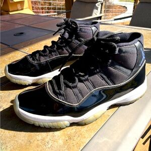 Nike Air Jordan 11 Space Jam Retro High Mens Black Sneakers 2016 378037-003